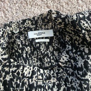 ISABEL MARANT ÉTOILE Layona ruffled floral top
